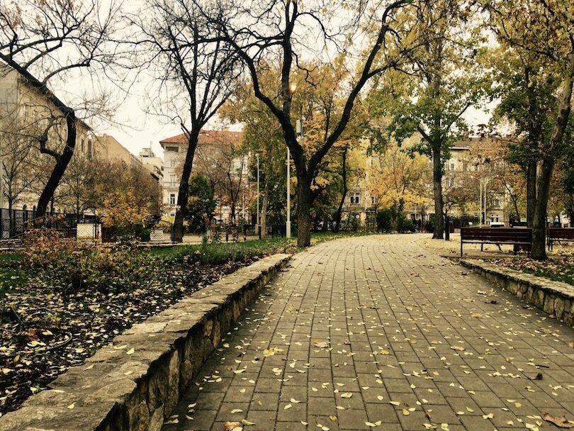 Budapest Markets - Hunyadi Square Market - Park