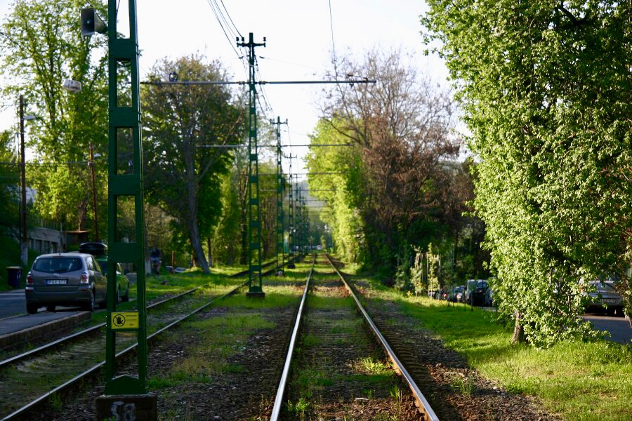 Budapest tram nr. 61