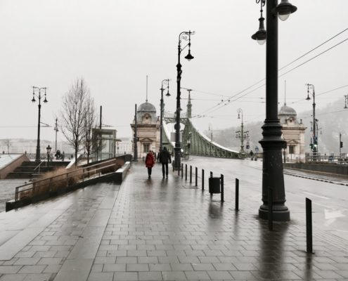 Budapest winter