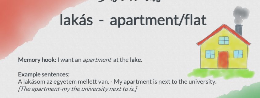 lakás - apartment