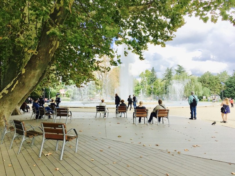 margaret island - budapest - singing fountain