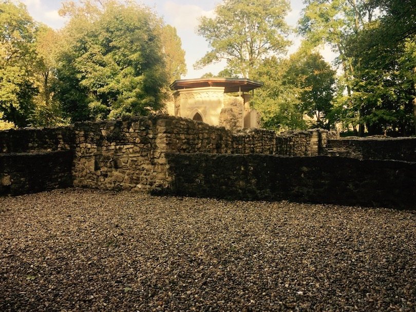 margaret island-budapest-ruins of the nun-monastery