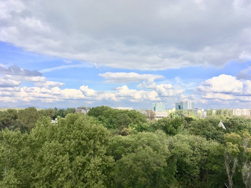 margaret island-budapest-view from water tower
