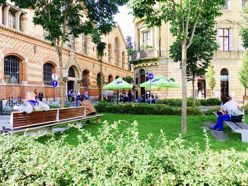 Great Market Hall - Budapest - outside