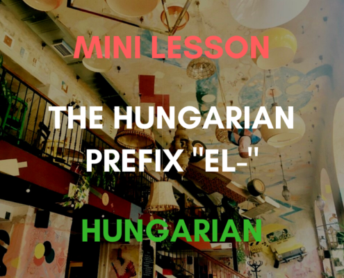 hungarian prefix el